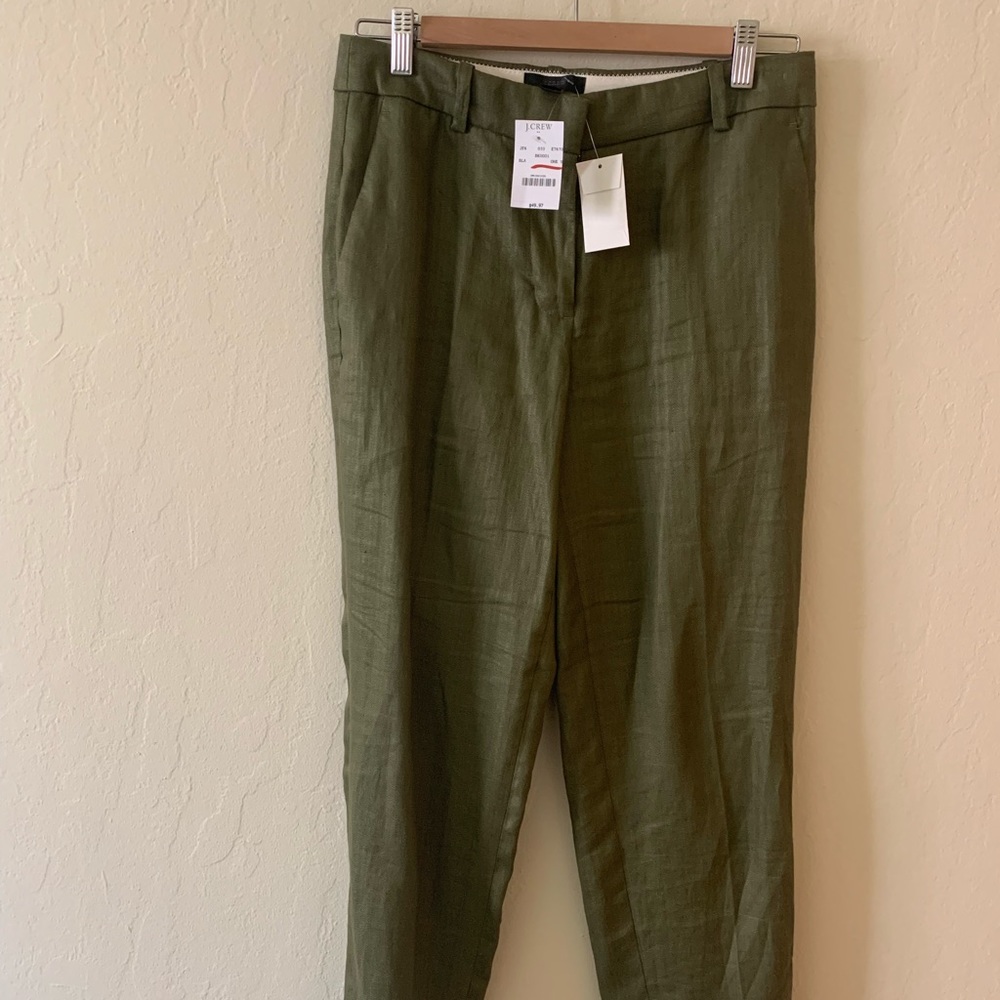 J.Crew Linen Trousers